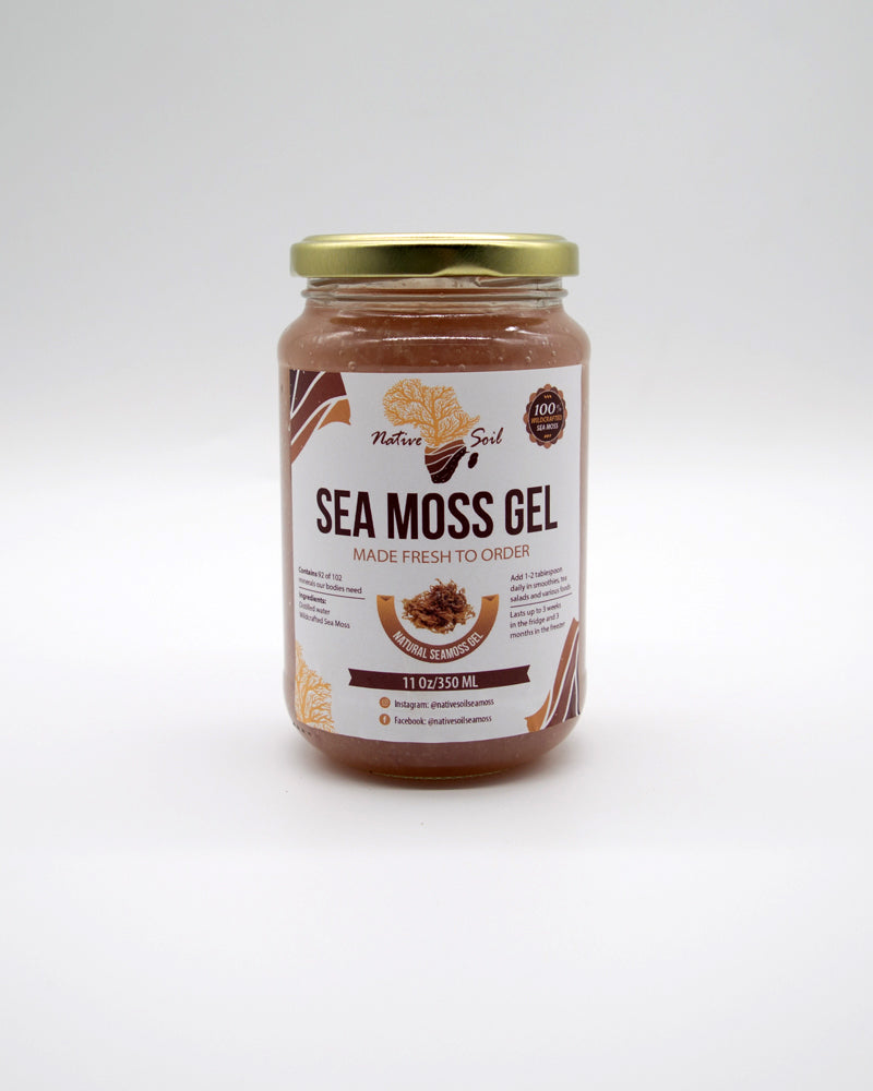 Gold Seamoss Gel - Natural - 350ml